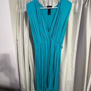 Lane Bryant Vibrant Blue High Low Dress